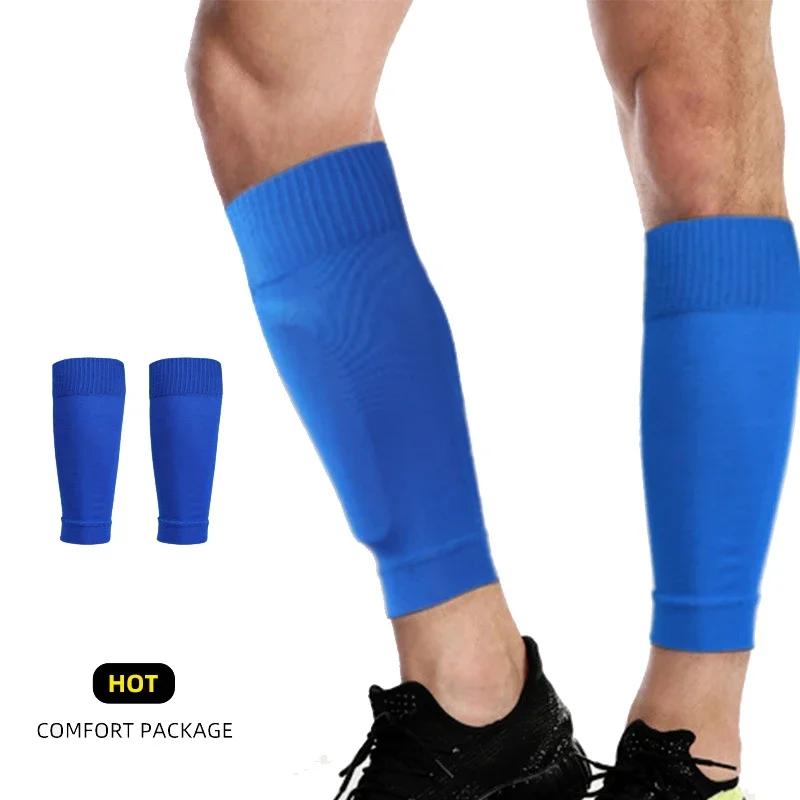 1 Pair Soccer Calf Sleeves Child Teens Adult Football Calf Socks Basketball Cycling Running Leg Warmers Sport Protective Gear