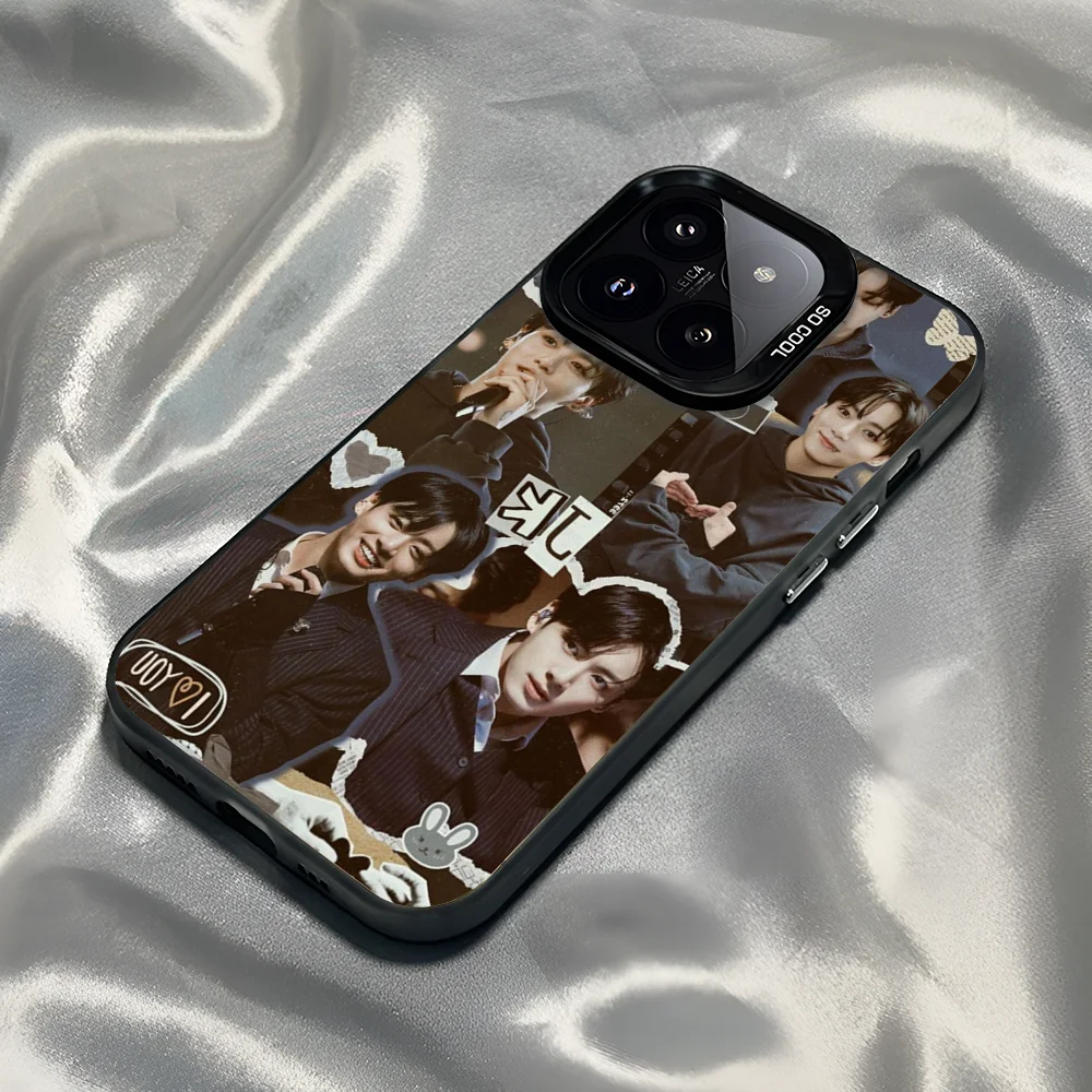 Custodia per telefono Epc Kpop J-JungKookS-S Custodia per telefono IMD per IPhone 16 15 14 13 12 11 Pro Max Plus Colore argento Cover