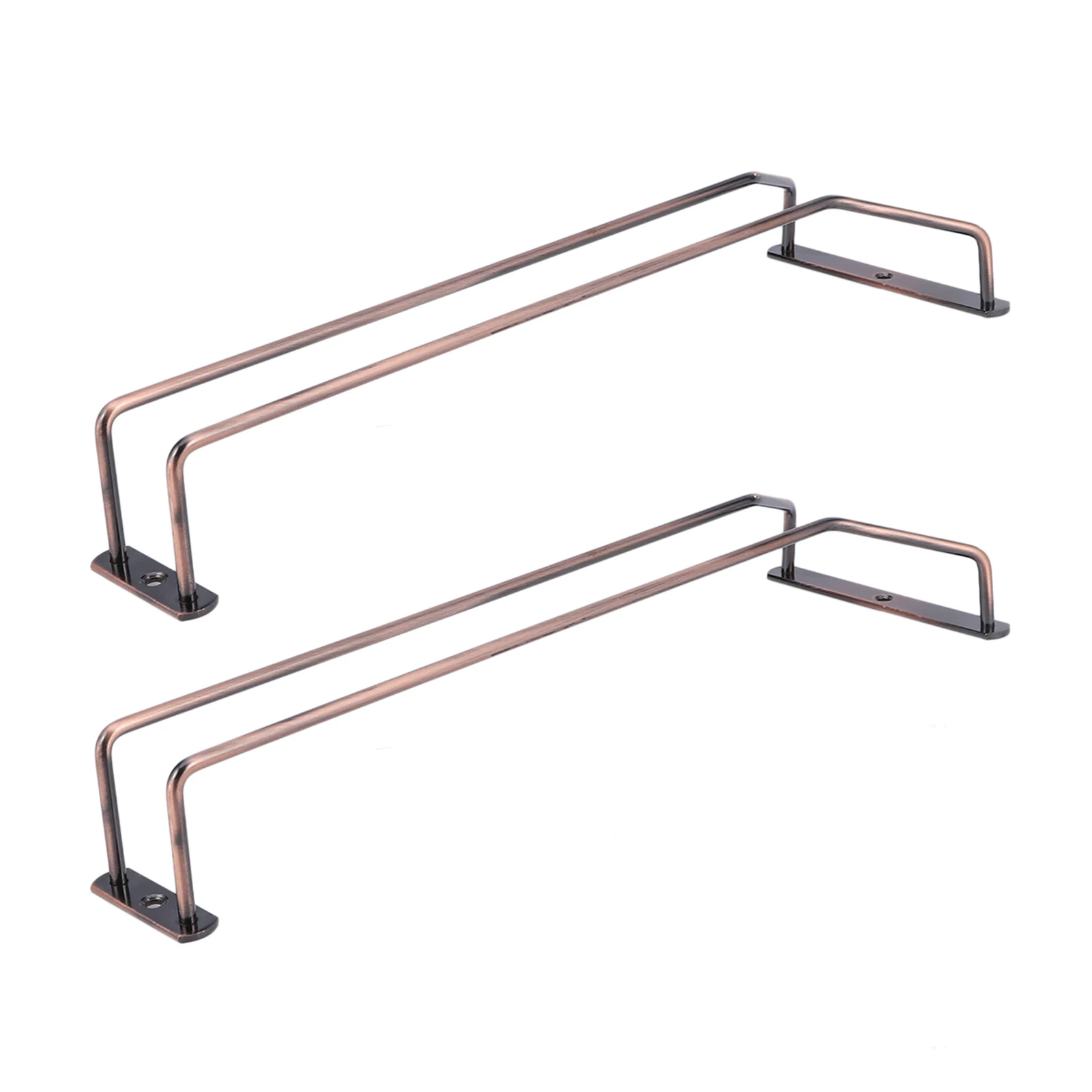 

2Pcs Glass Holder Stainless Steel Wall Mounted Cup Rack for Glasses Suitable Goblet Shapes White Cocktail Under