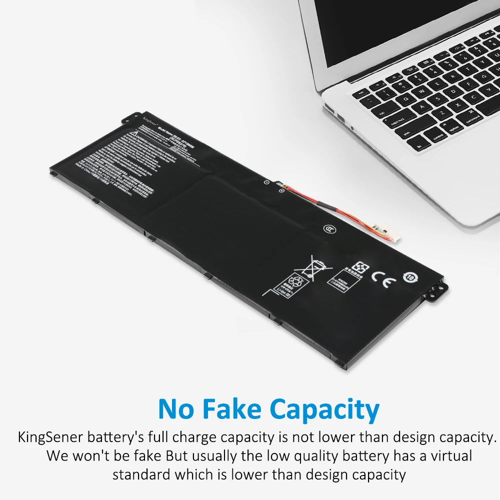 KingSener AP19B8M Laptop Battery For Acer Swift 3 SF314-59 series Acer TravelMate P4 TMP414-51 Series KT0030G024 11.61V 4821mAh