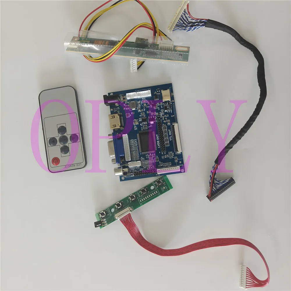 

Controller board for B154EW04 VB B154EW04 V2 B154EW04 1280×800 15.4" 30pin 1 CCFL LCD panel HDMI-compatible AV VGA Kit DIY