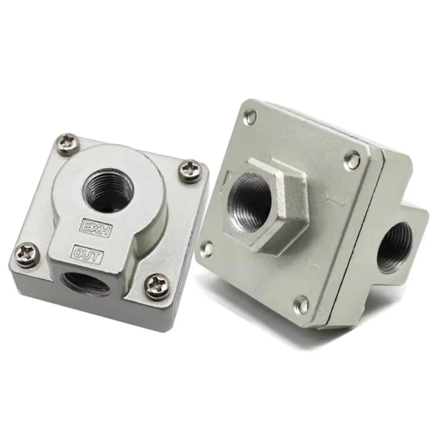 

Pneumatic rapid exhaust valves AQ2000-02-01, AQ3000-02-03, AQ5000-04-06 quick exhaust valves