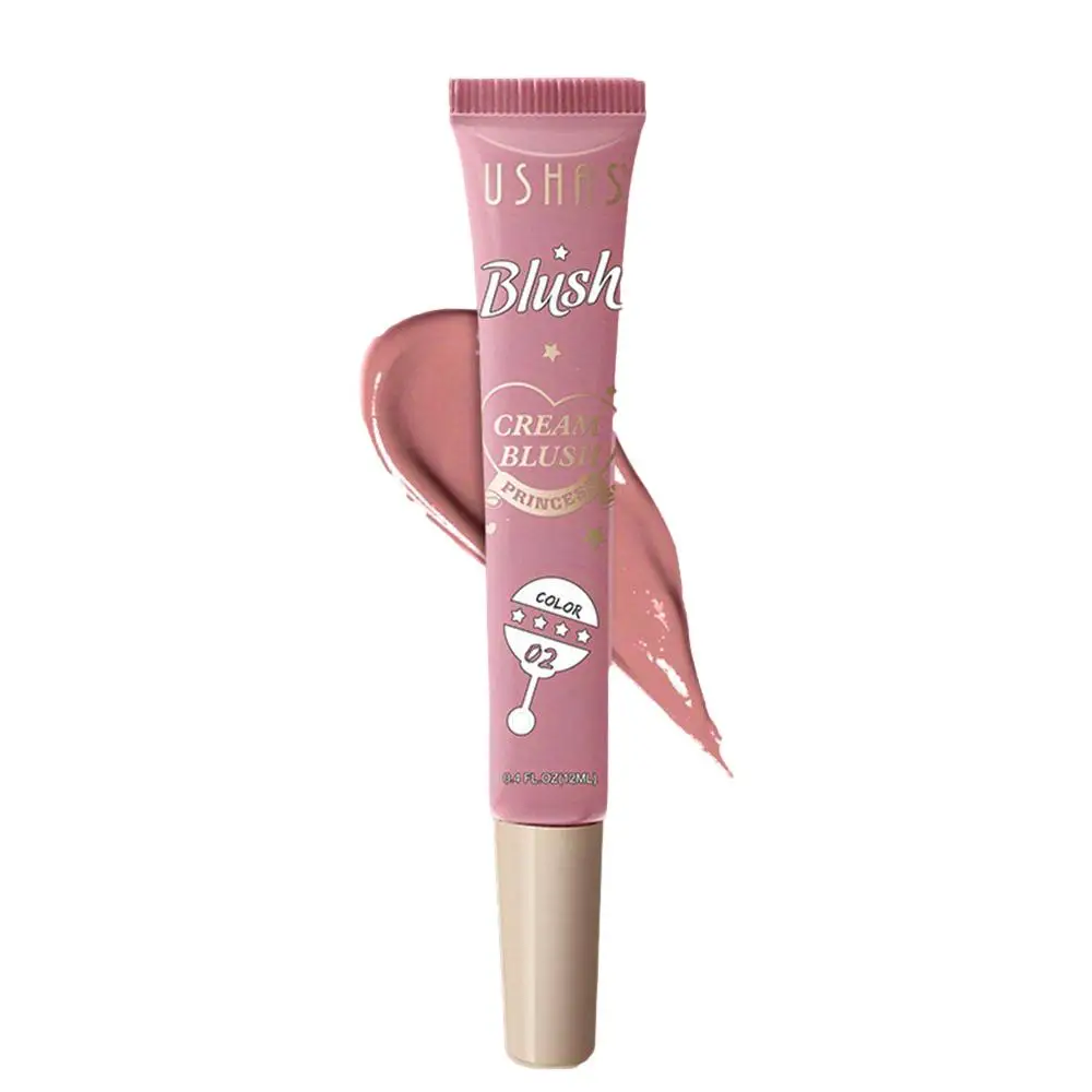 Cosméticos leves à prova d'água, bochecha e matiz labial, ruge construtor, creme rosa bochecha, rosto, high-end, novo, I0W1, 3 em 1