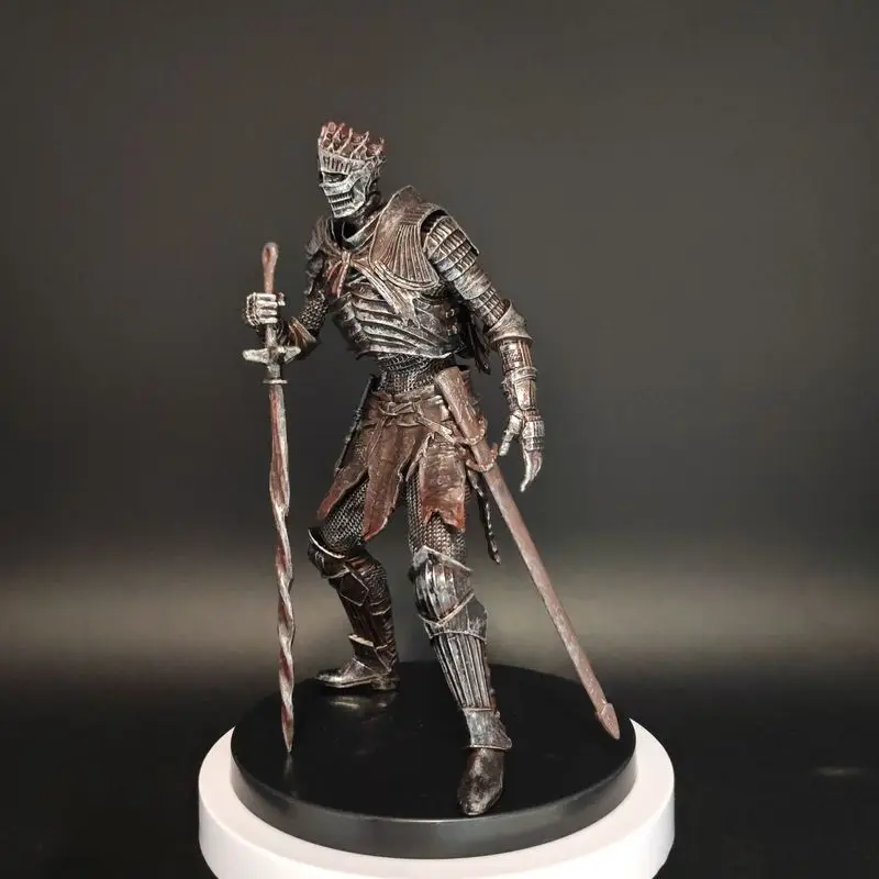 Dark Souls 3 Salary King Knight Undead Soldier Game Figure Handmade Desktop Ornament Collectible Model Toy for Boys view 4