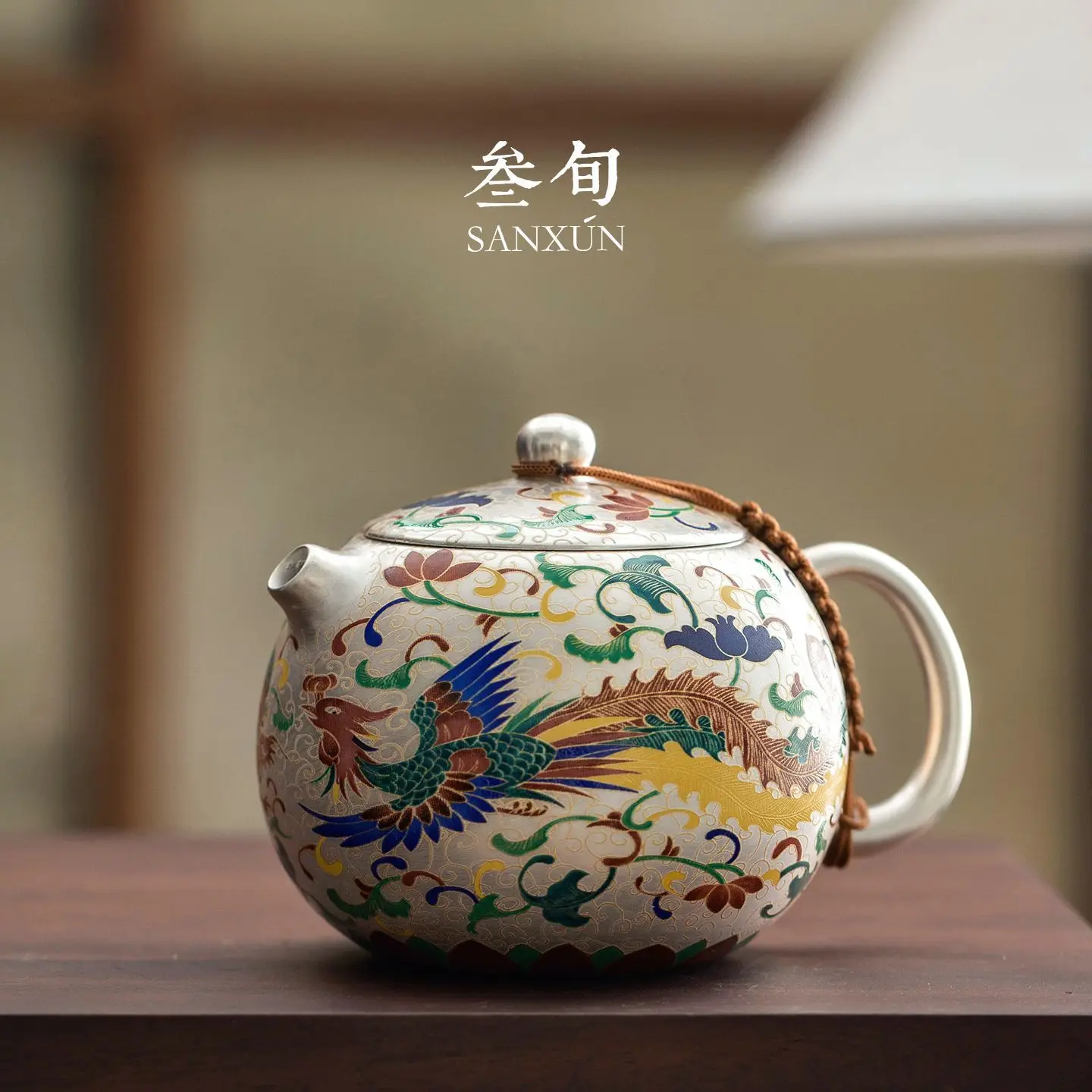 Thirty-Year-Old Gilt Silver Dragon Phoenix Xishi Home Use Single Brewing Gift For Elders And Teachers Kung Fu Tea Set