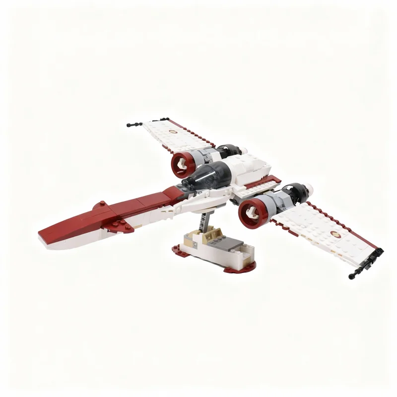 NEW 462PCS MOC Space Battle Z 95 Headhunter Build Model Collectible Display DIY Creative Building Blocks Gift Decoration Ideas view 3