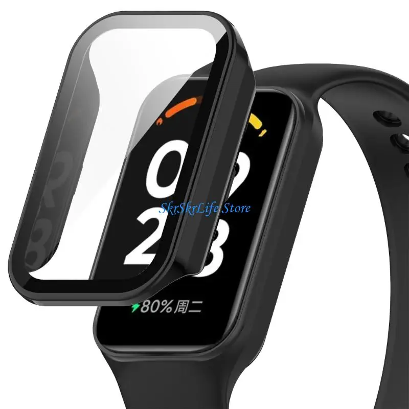 E65E Full Protective Cover Scratch-proof Housing for Band 8 Active Bracelet
