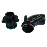 Car Turbo Inlet Outlet Upgrade Pipes Tubes Turbo Muffler Delete For Golf 7 Audi A3 8V S3 S1 TT Leon EA888 Gen3 1.8