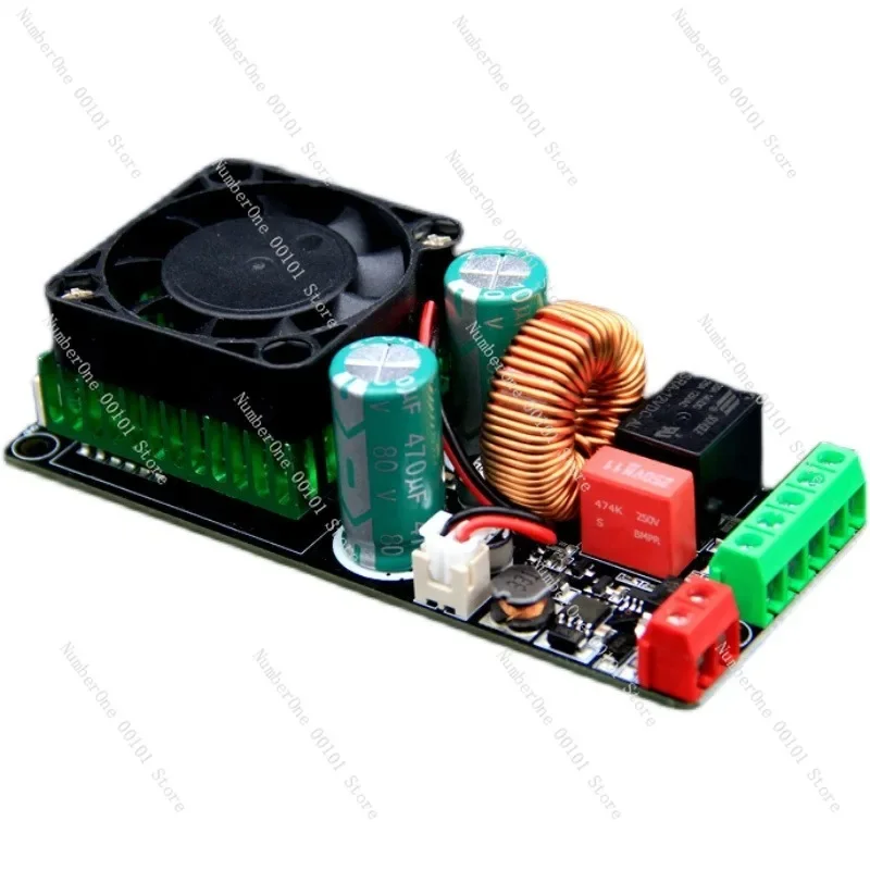 High Power 500W Class D HIFI Digital Amplifier Board/Finished Product/Mono Channel/Super LM3886/IRS2092S