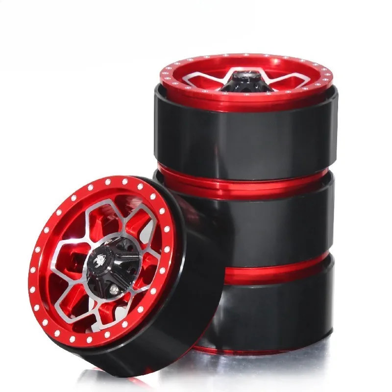 

Aluminium Alloy Super Heavy 1.9" Beadlock Deep Dish Wheel Rim for 1/10 RC Crawler SCX10 TRX4 VS4-10 Gen8 R187