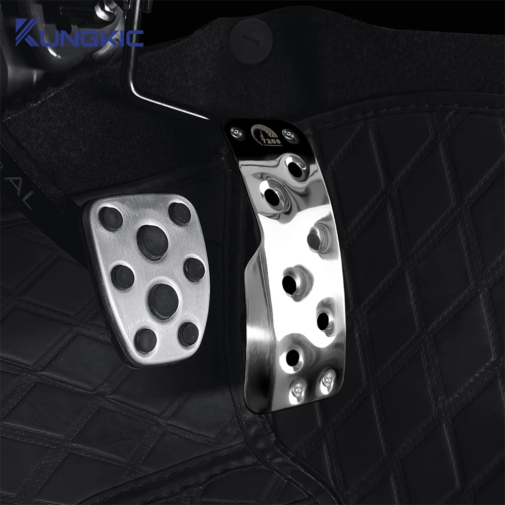 Gas Accelerator Pedal Foot Pedal AT MT Cover For Subaru BRZ Toyota GT86 GR86 2012-2024 2025 LHD RHD Car Modification Accessories