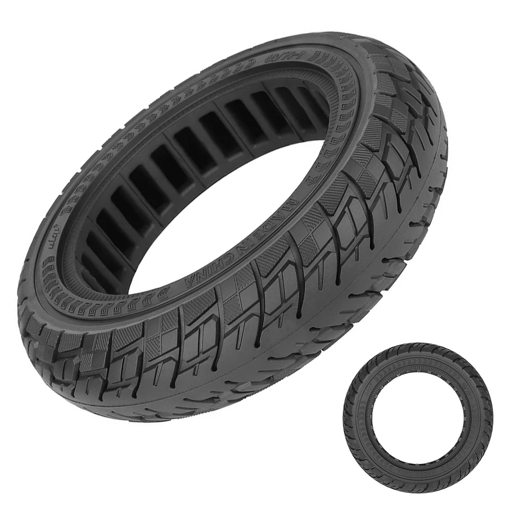 

10 Inch 60/70-7.0 Rubber Off-Road Solid Tyre For Xiaomi 4Pro Rubber Tire Replacement Electric Scooter Accessories