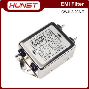 Hunst-filtro EMI para máquina de grabado y corte láser, monofásico CW4L2-20A-T 115V AC/250V 20A 50/60HZ