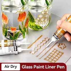 Acrylic Paints 11 Color 20ml Tubes Artist Drawing Painting Pigment Hook Line Hand Painted Glass Wall Acrylic Paint DIY Coloring