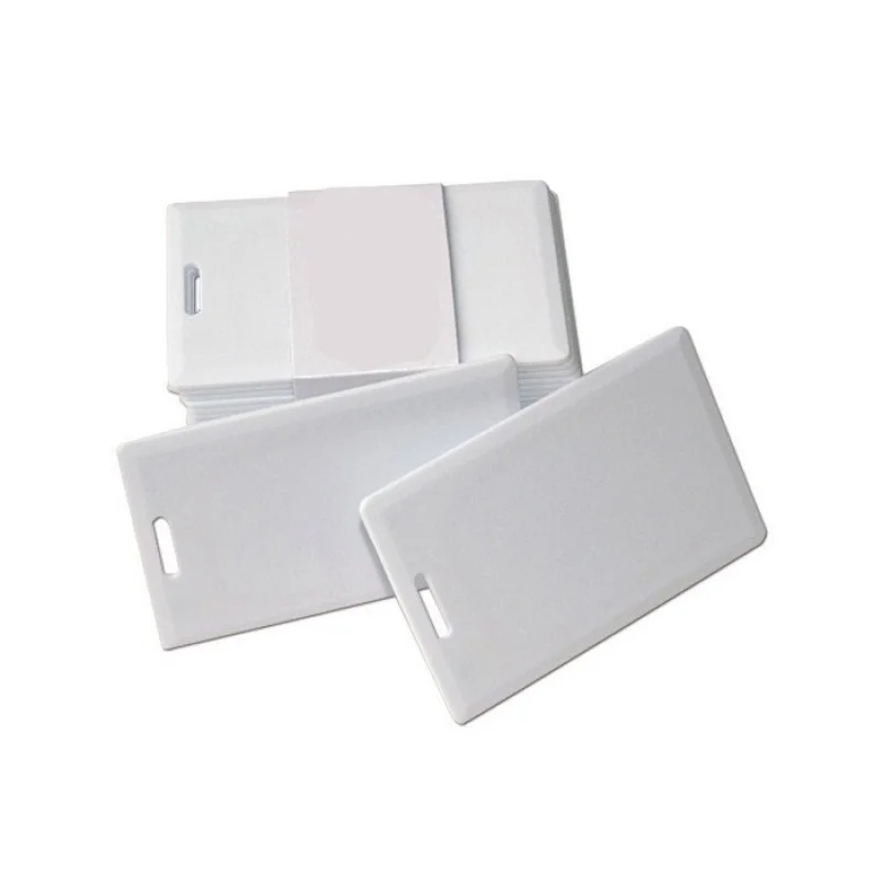 Customized Factory TK4100 Chip Employee Attendance Card ID Access Control Membership Card Thick Card Sensor Cant