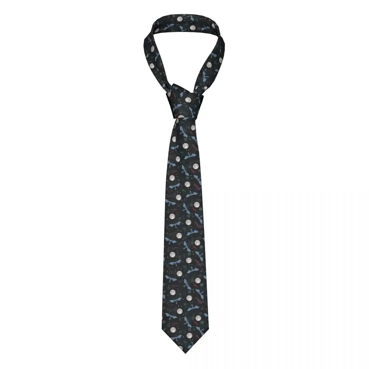 Casual Arrowhead Skinny Night Full Moon Stars Necktie Slim Tie For Men Man Accessories Simplicity  Party mal