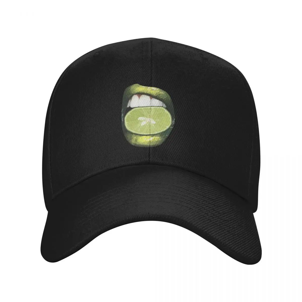 Give Me My Lime Lime Lips Baseball Cap custom Hat Golf Wear Golf Men Women's