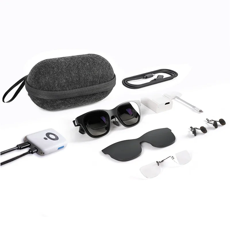 Suitable For Rayneo Air2/2s Storage Box Xreal Air2 Pro Glasses Box Rokid Max Portable Bag Magic Box X2/Plus