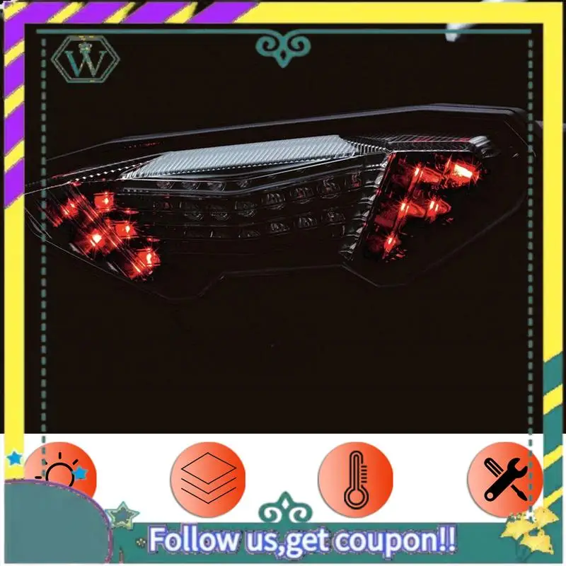 

A82U-интегрированный светодиодный задний фонарь для мотоцикла, прозрачный указатель поворота для Mt-09 Fz-09 Mt-09 Tracer/Tracer 900 Tracer 700 Mt-10/Fz-