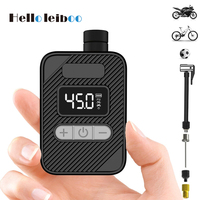 LEIBOO 150PSI Portable Pocket Bike Electric Air Pump Schrader Presta Valve Road MINI Fast Rechargeable Compressor Tire Inflator