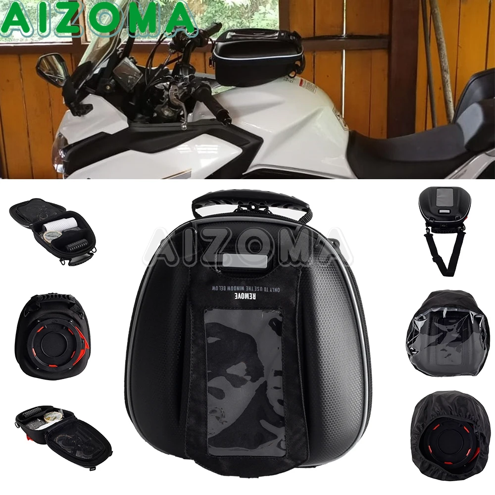 

Fuel Tank Bag For CFMOTO 250SR 650MT 800MT 150NK 250NK 400NK 650NK 400GT 650GT 2016-21 Saddle Tank Bags GPS Phone Racing Luggage