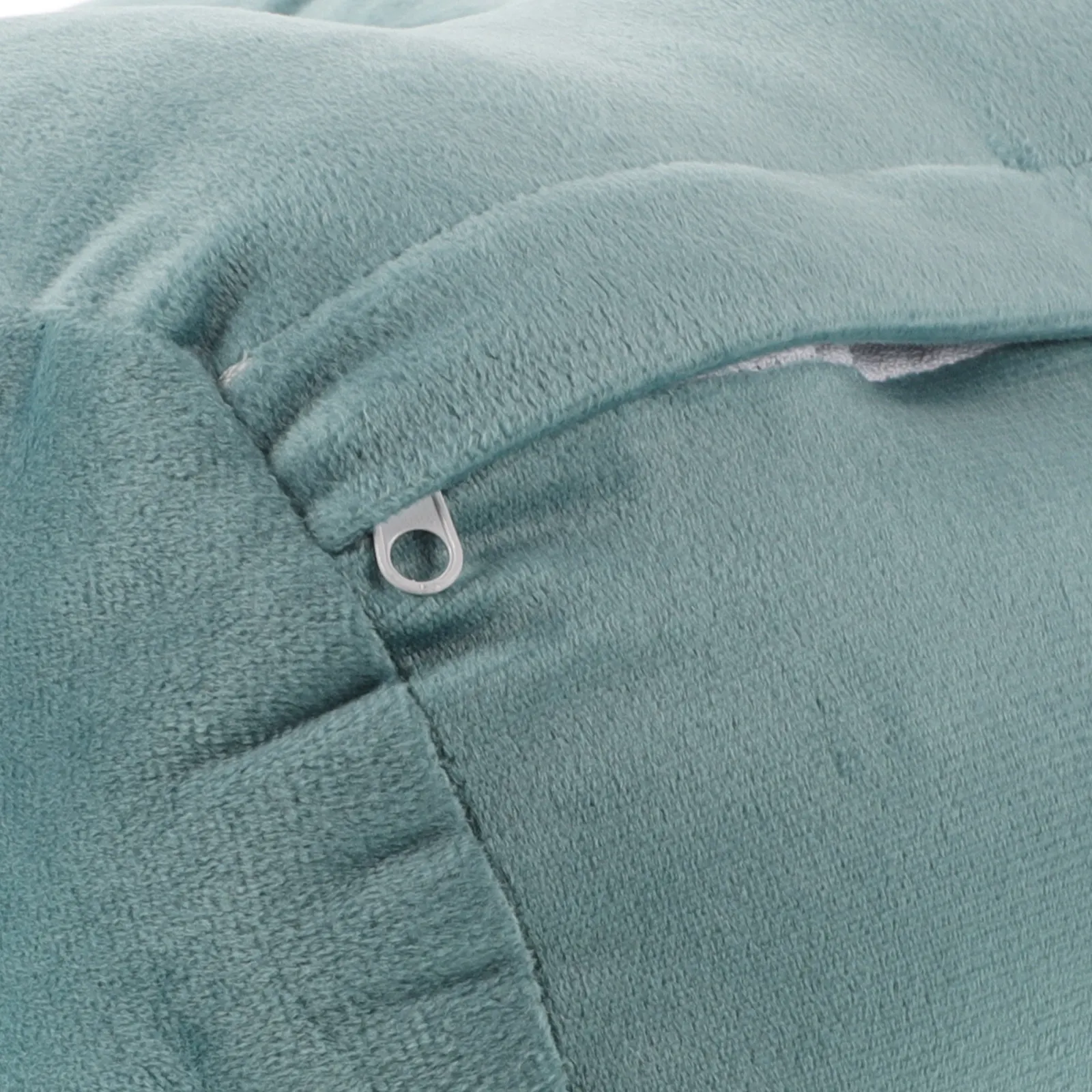 Memory Foam Nap Pillow Sea Blue Face Down Desk Office Dorm Pillow with Removable Washable Cover for Stomach Sleepers Eye Surgery