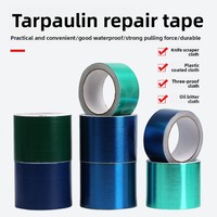 Heavy Duty Tarp Repair Tape - Extra Strong Adhesive Patch for Truck Covers, Canvas, Vinyl Tarps - Waterproof & UV Resistant