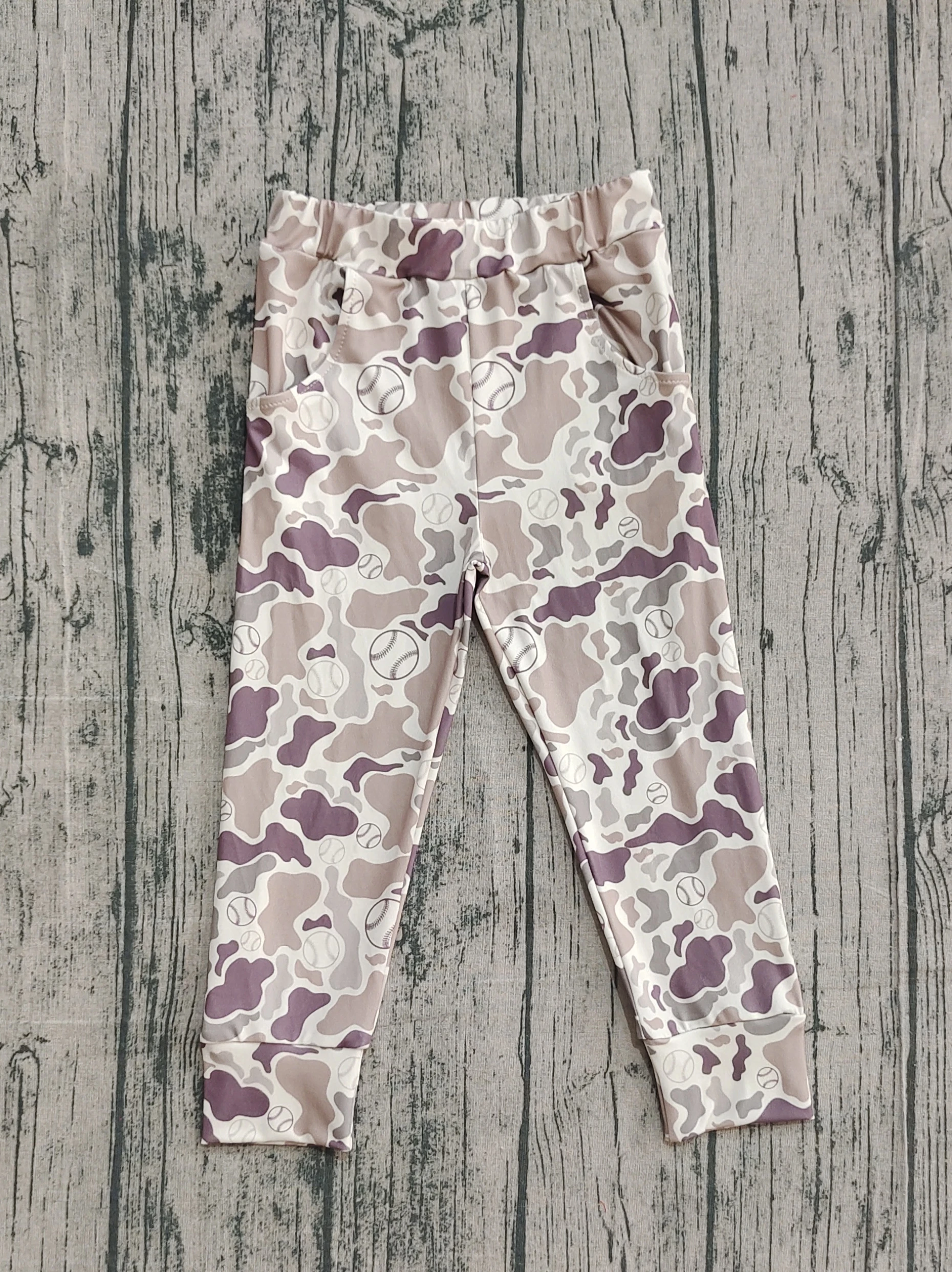 

Z1007-14 P0875 Kids Fall Clothes Camouflage Print Baby Pants Children Clothing