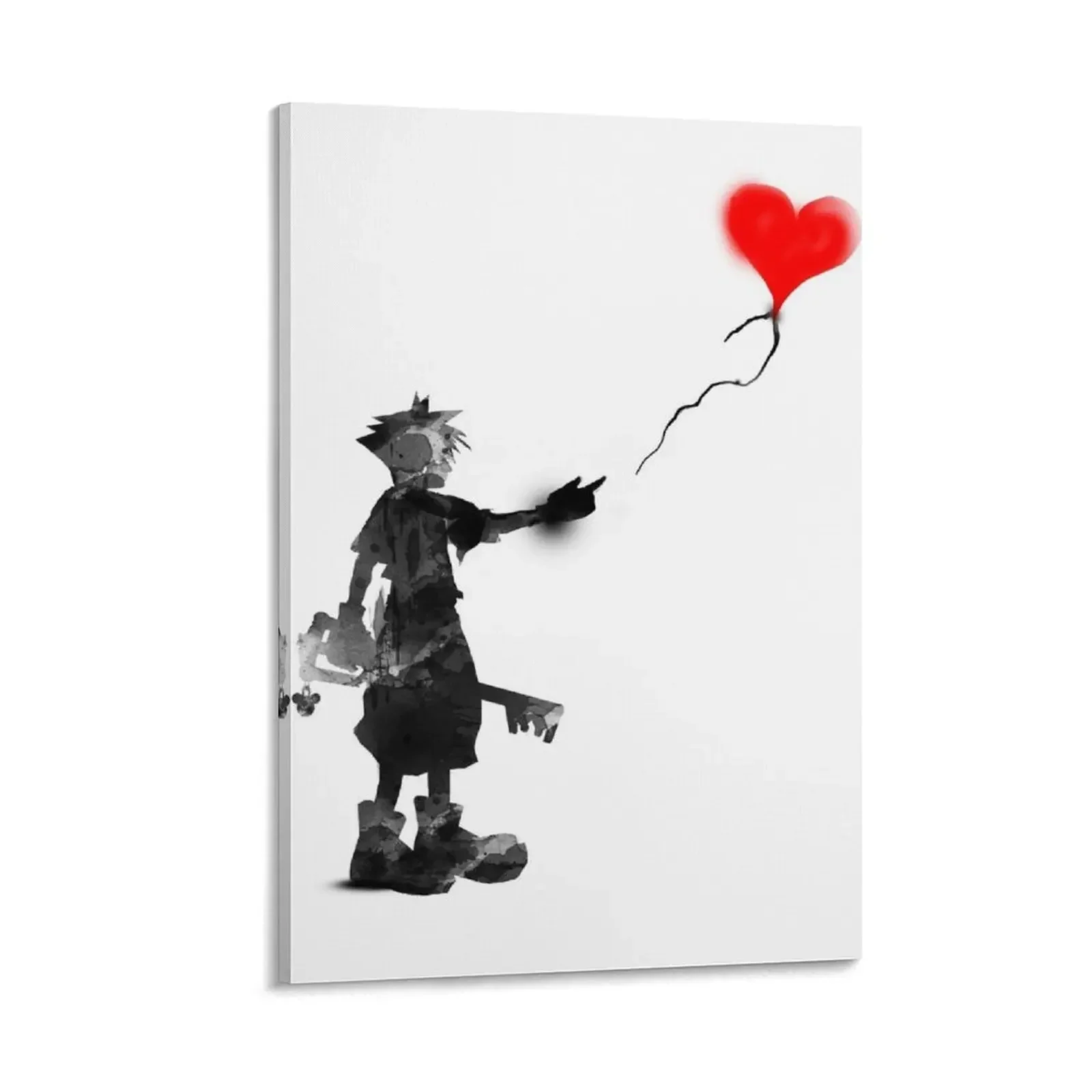 

the boy,the key,the balloon Canvas Painting Paintings on the wall Decorative picture canvas wall art