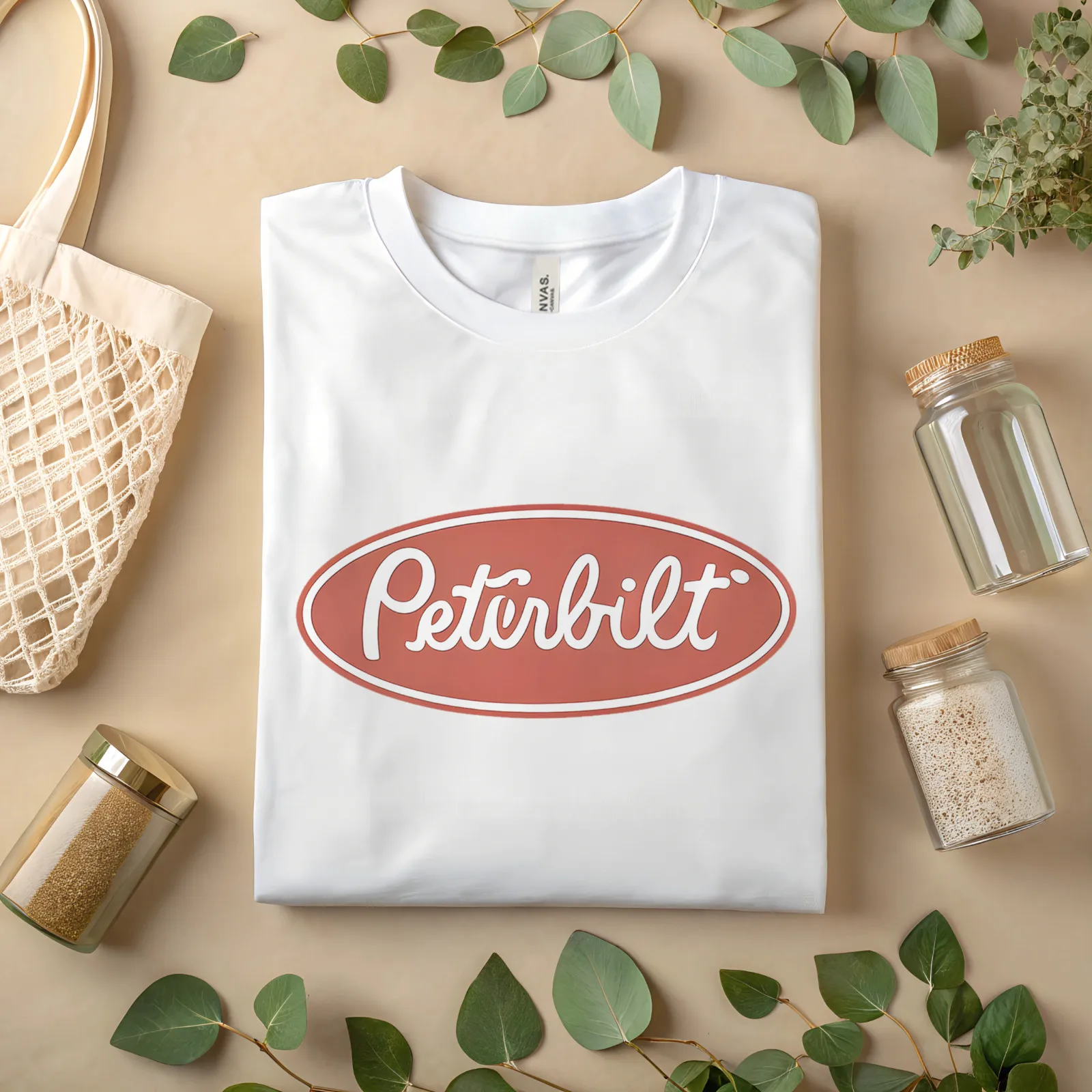 Camiseta con logotipo de Peterbilt – Camiseta gráfica clásica de la marca Truck A319