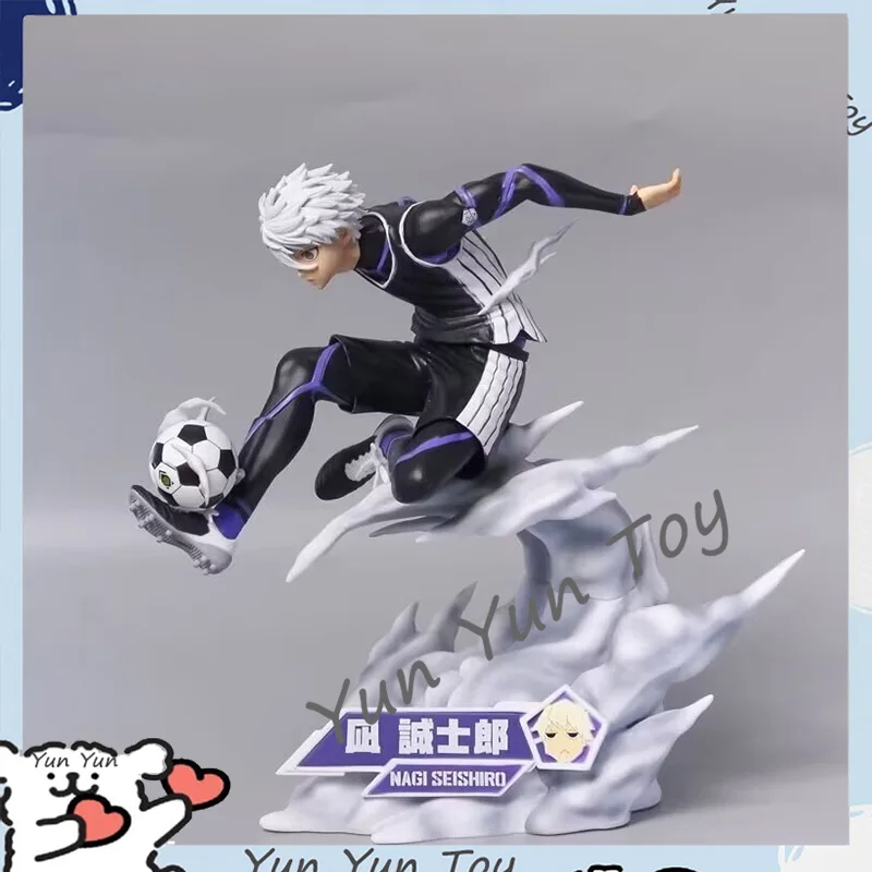 1cm Blue Lock Figures Nagi Seishiro Anime Figure Football Action Figurine Pvc Model Desk Collection Statue Doll Birthday Gifts