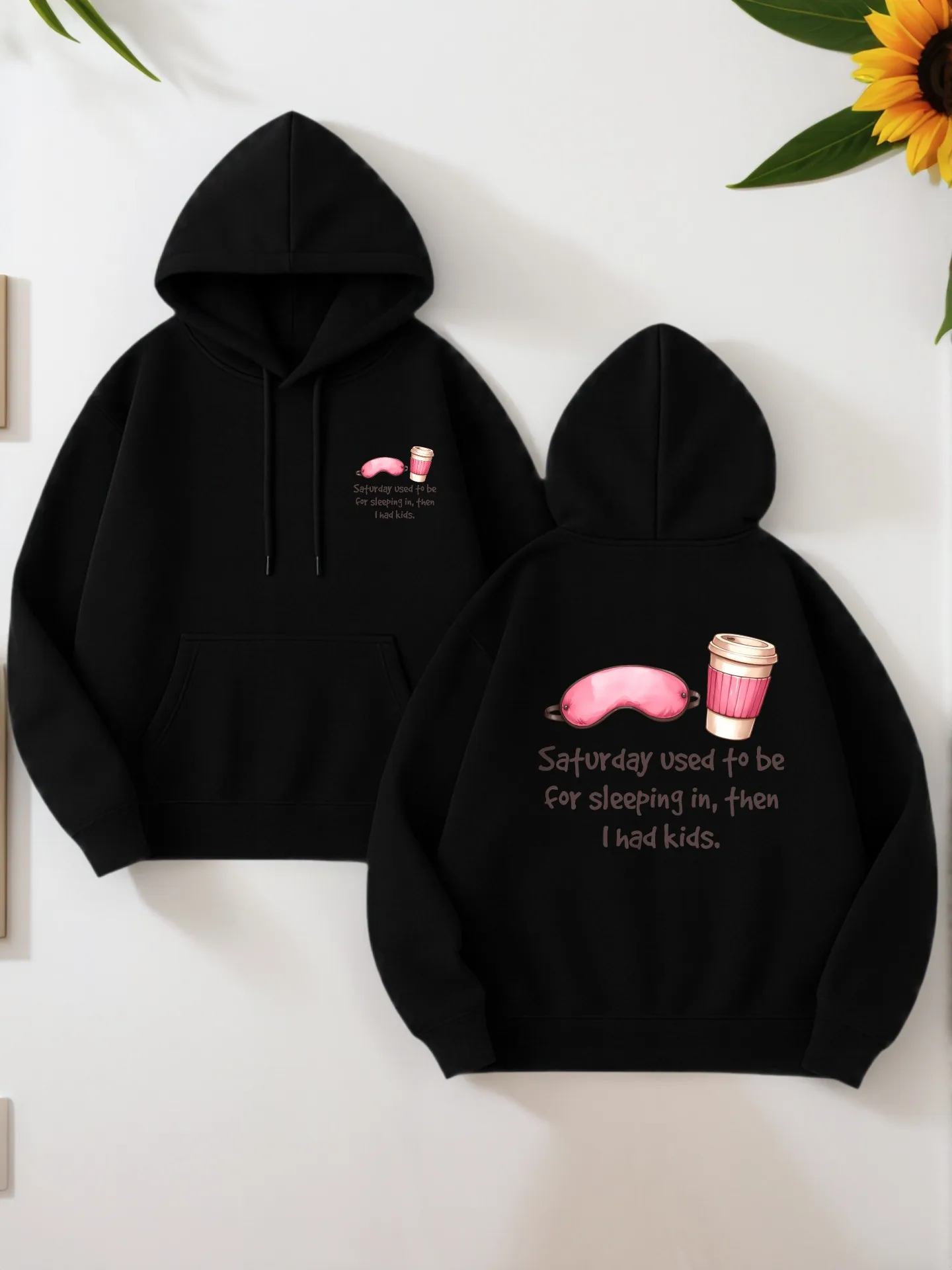 

Men’s Graphic Hoodie, Streetwear Style, Cotton Blend, Money - Print, For Young Men, For Everyday Wear