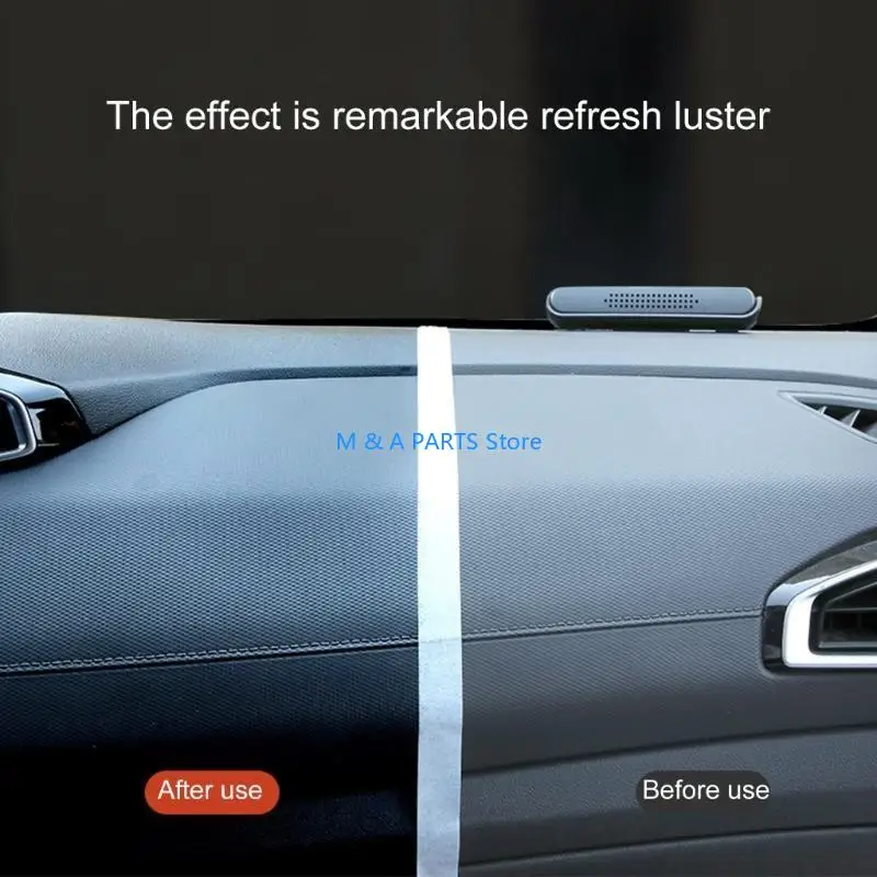 U1JF 30ml Refurbish Agent Plastic Crystal Coating Trim Revitalizing Coating