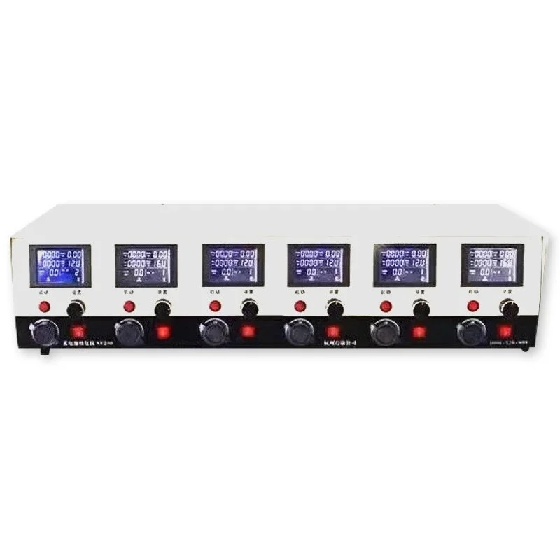 Electric battery capacity 6-way charging and discharging machine