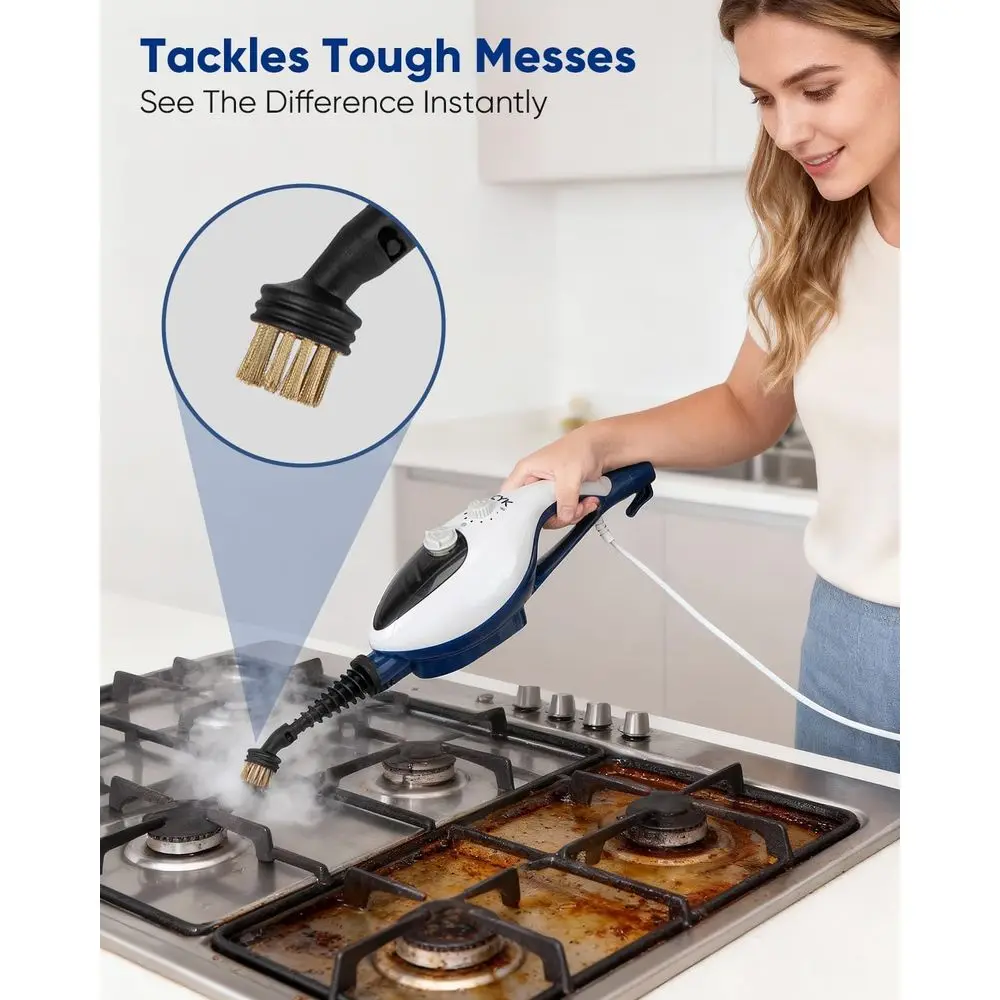 Multi-Purpose Handheld Steam Cleaner for Floors, Hardwood, and Tiles - view 3