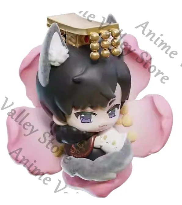 genuine-anime-the-husky-and-his-white-cat-shizun-mo-ran-birthday-chu-wanning-cosplay-magnet-figurine-cartoon-garage-kits-model