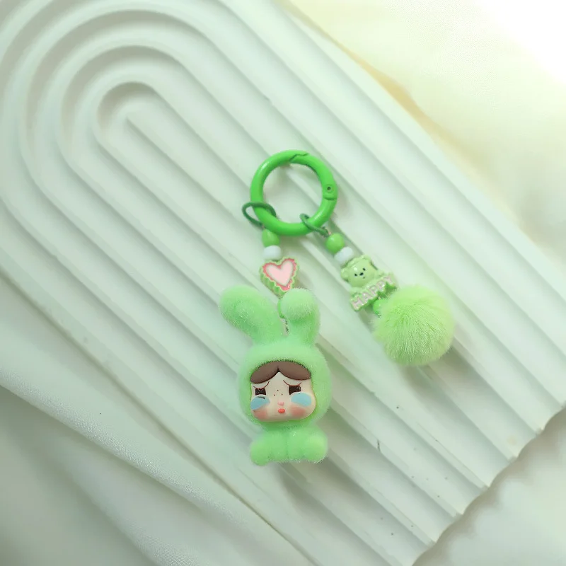 

Cute Crying Baby Keychain, Decorative Pendant, 3D Creative, Unique Resin, Girls' Heart Bag Decoration