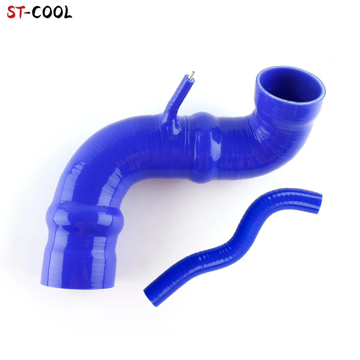 

FOR 2003-2008 SAAB 9-3 93 1.8t 2.0t 2.0T B207 Turbo Breather Hoses Air Cleaner & Filter Intake Silicone Tubes 2Pcs 10 Colors