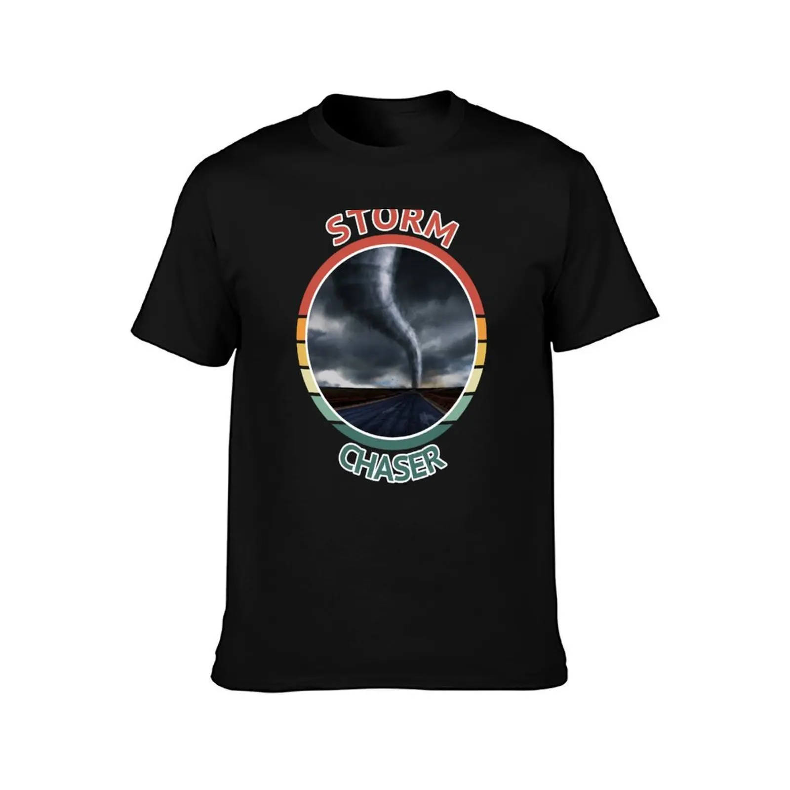 Storm Chaser Weather Tornado Hurricane Retro Graphic Design T-Shirt Cool Dry Performance T-Shirt