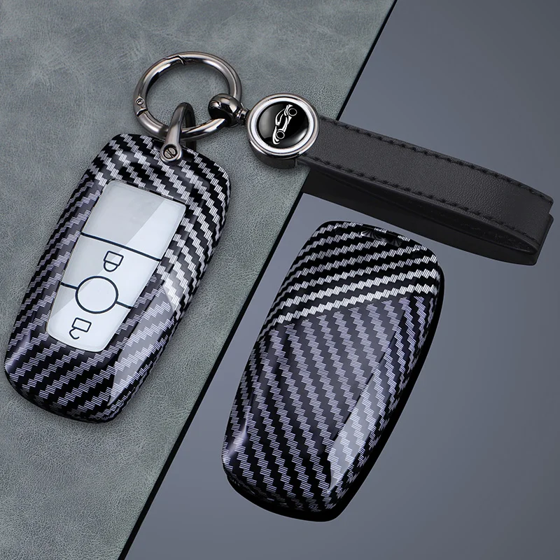 Car Key Cover Case Shell for Ford Mondeo Explorer Edge Expedition F250 F150 F-350 F-450 Fusion Mustang Everest Lincoln MKX MKC