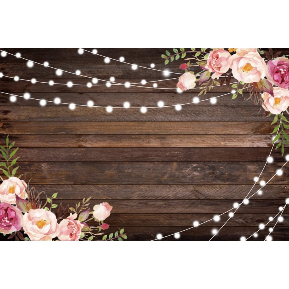 Glitter Vintage Wood Texture Backdrop Shiny Light Wedding Newborn Baby Shower Birthday Party Photography Background Photo Studio