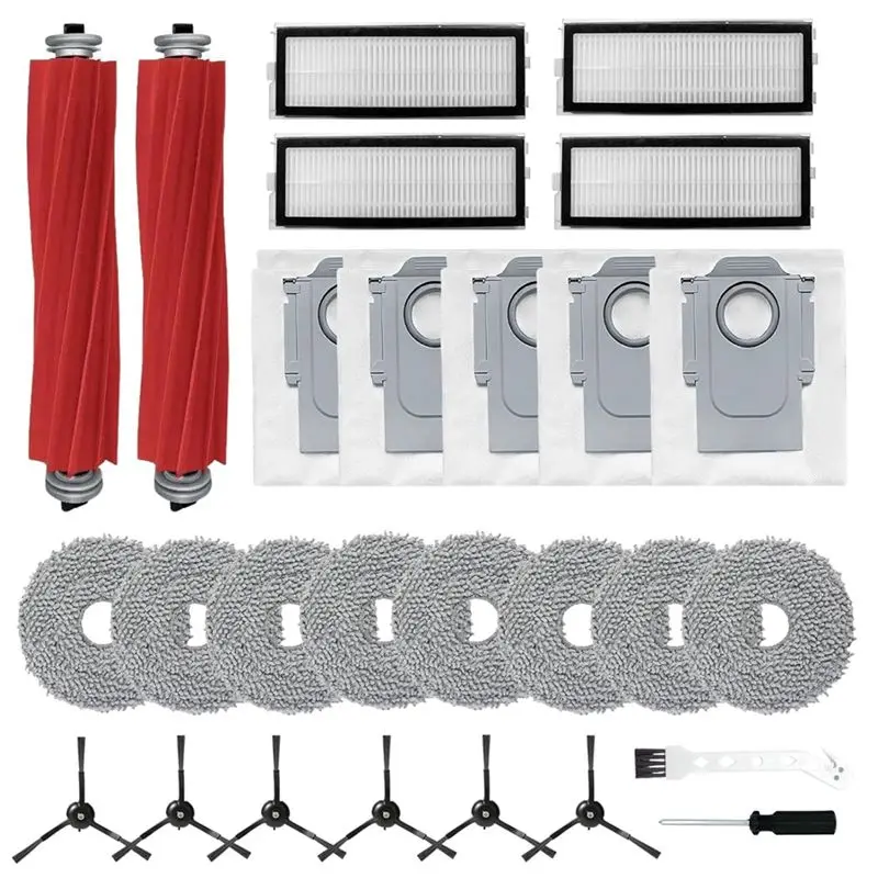

Комплект запасных частей M02K для роботов-пылесосов Roborock Qrevo S/Pro Plus/Qrevo Maxv