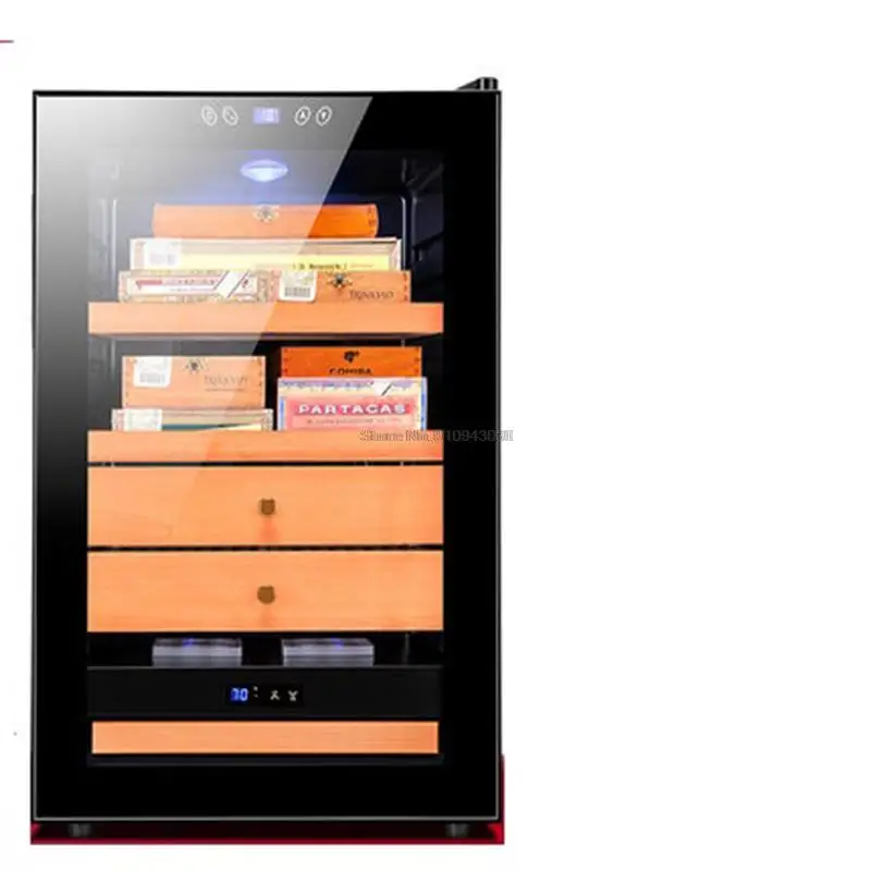 

FUKE FK - 68C3 Constant Temperature And Humidity Electronic Naked Raising Cigar Cabinet Refrigerated Wine Cabinet Household