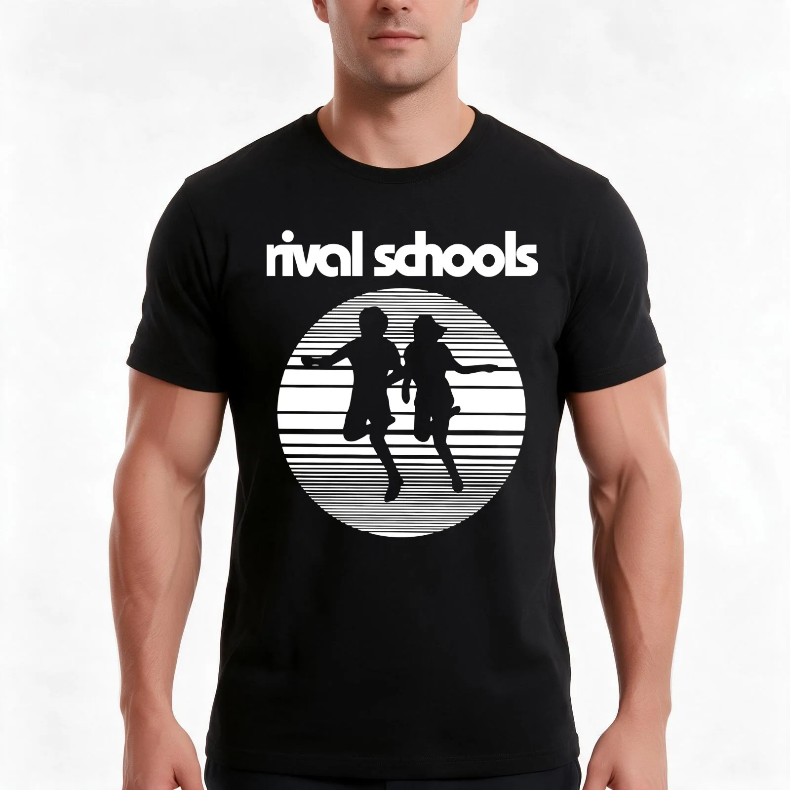 Rival Schools band United by Fate Classic Essential T-Shirt Summer Casual Cotton Tee Oversized Streetwear Tops 100% Cotton
