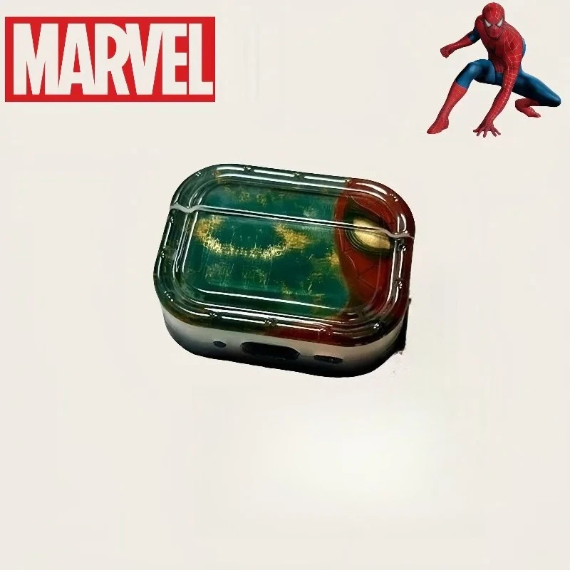 Housse AirPods 3 MARVEL Spider-Man, PVC Flexible, Protection Avec Clip, Neuve Sous Boîte