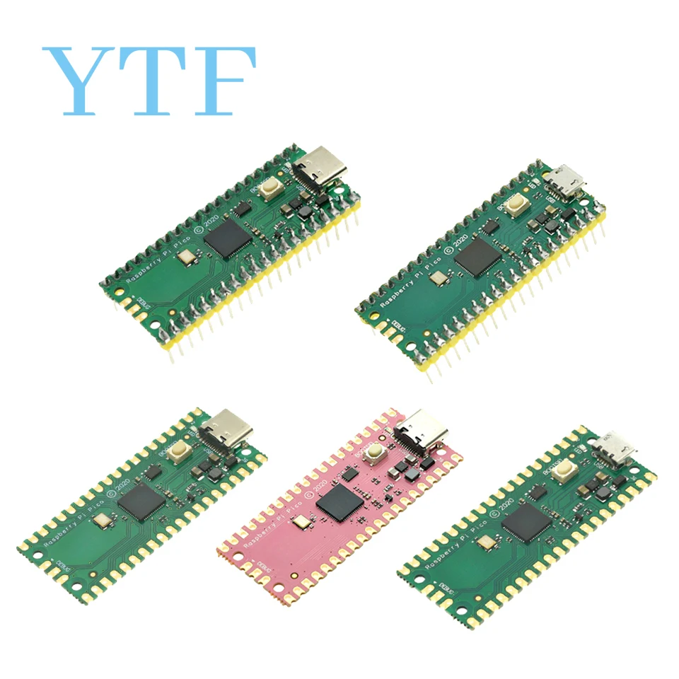 Raspberry Pi Pico Development Board Dual-Core Rp2040 Ondersteunt Mciro TYPE-C Python