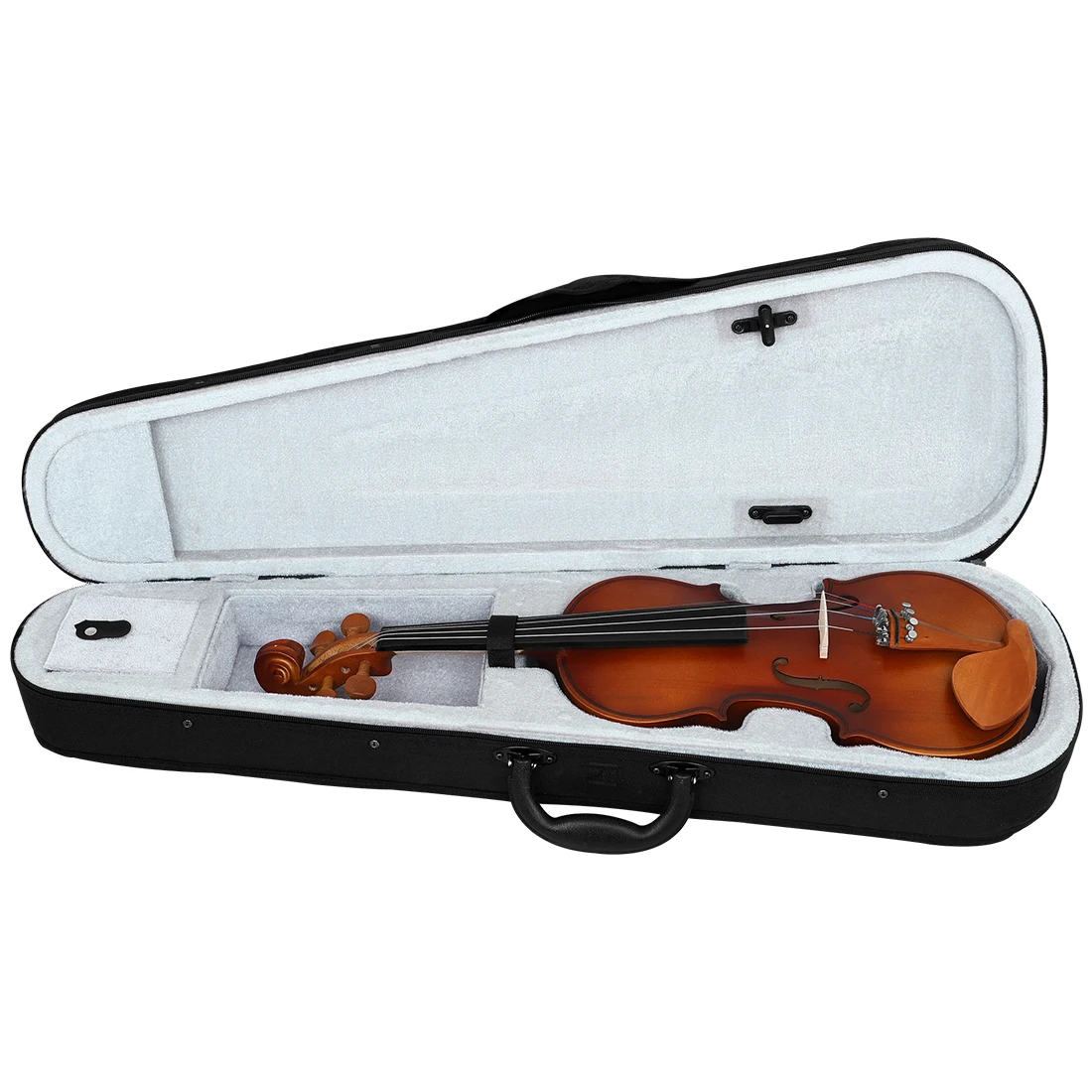 

AV-213 Violin 4/4 Full Size Kit For Beginners Hand Carved Acoustic Violins Set with Hard Case Bow Bridge and Extra Strings