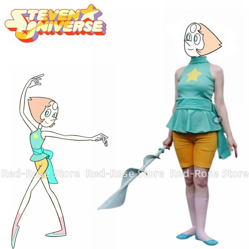 

Steven Universe Cosplay Pearl Halloween Cosplay Costume Custom Any Size