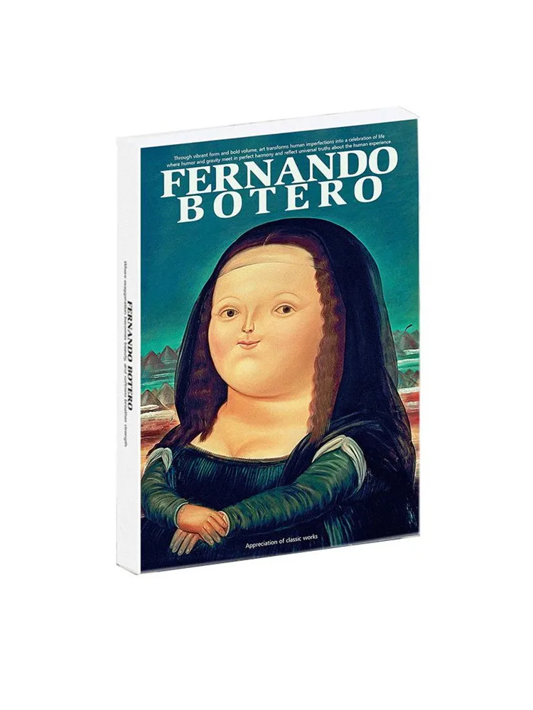 30Pcs Fernando Botero Artwork Postcards Vintage Oil Painting Greeting Cards Art Collection Gift Message For DIY Home Wall Decor image 6