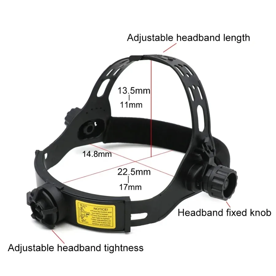 HAOJIAYI Welder Protective Helmet, Solar Auto Darkening Light Filter Goggles for Multi Welding Modes